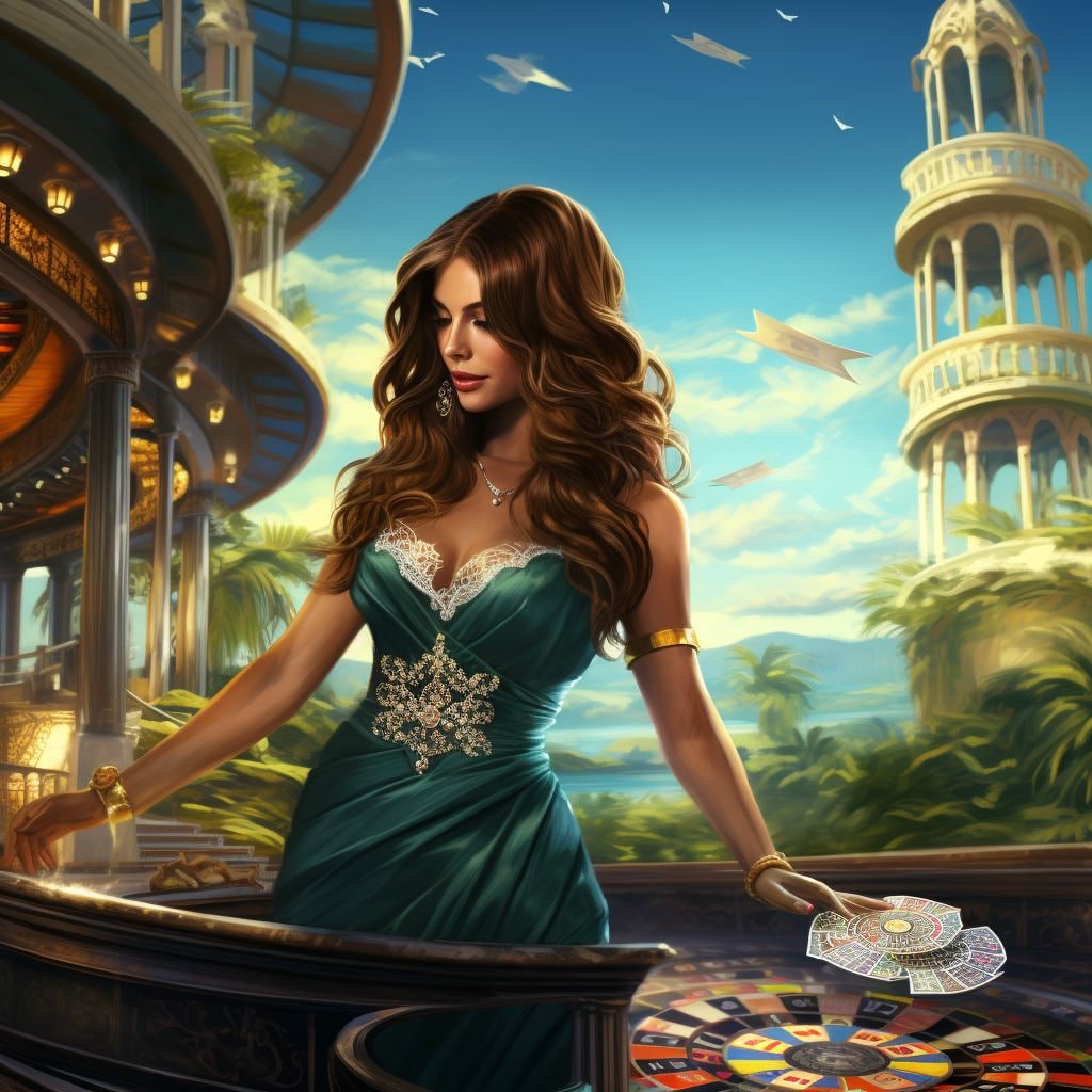 Pengguna menikmati slot virtual melalui smartphone di Bandung